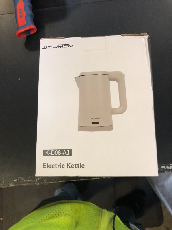 Photo 1 of 0.8L Electric Kettle Stainless Steel, 800 Watts Small Electric Kettle 27 Ounce Fast Boil Auto Shut-off, Portable Water Boiler for Small Kitchen, Business Trip and More