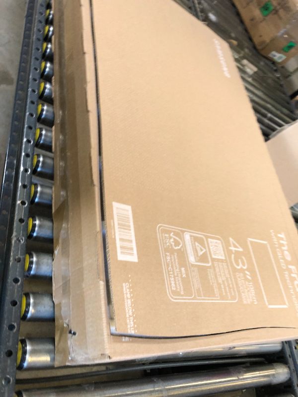 Photo 1 of **PARTS ONLY**Samsung 43-Inch Class The Frame LS03F 4K QLED Smart TV (2025 Model) Slim Fit Wall Mount, Modern Frame Design, NQ4 AI Gen2 Processor, Art Mode, Artful Picture Quality, Samsung Vision AI, Alexa Built-in