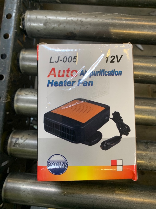 Photo 1 of 12V Car Heater & Defroster,2 in1 Fast Heating & Cooling Fan,Plug In Car Heater for Windshield Defogger with 360° Rotary Base