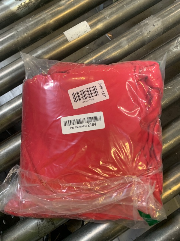 Photo 1 of 10x10ft Wrinkle Free Red Backdrop Curtain for Parties Soft Fabric Drapes Wedding Red Curtain Backdrop for Birthday Party Decorations Background for Photography 5x10ft, 2 Panels