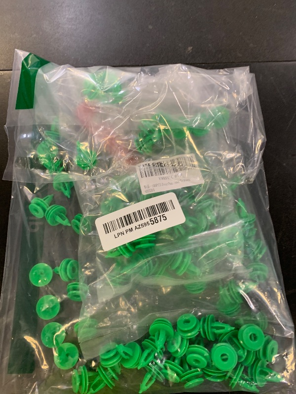 Photo 1 of 100PCS Door Panel Retainer Clips 8mm Retainer Clip Compatible with GrandCheroKe, Chrysler Cirrus Dodge with 1Pcs Fastener Remover 6503204