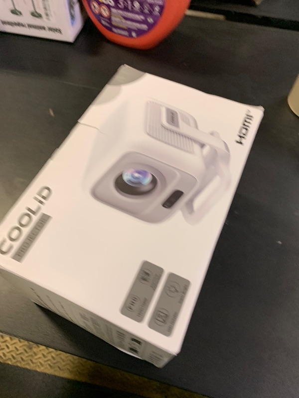 Photo 1 of [Built-in App] Mini Projector 1080P FHD 4K Support Projector with Mouse Portable Projector with WiFi and Bluetooth 180° Adjustable Auto Keystone Portable Projector 4K