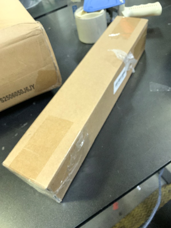 Photo 1 of 1 Inch Curtain Rods for Windows, 32 to 48 Inch Black Rustic Curtain Rod Set, Modern Design Drapery Tubes with Brackets Room Divider, For Indoor and Outdoor