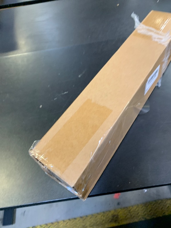 Photo 1 of 1 Inch Curtain Rods for Windows, 32 to 48 Inch Black Rustic Curtain Rod Set, Modern Design Drapery Tubes with Brackets Room Divider, For Indoor and Outdoor