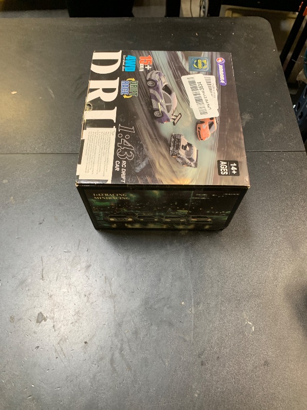 Photo 1 of 1/43 RC Drift Car, Mini Fast Small Remote Control Car with Gyroscope, 2.4GHz 4WD Full Proportional High Speed Micro Hobby RC Cars with Lights Racing Tires, Toy Model Gift for Adults Kids Boys Girls