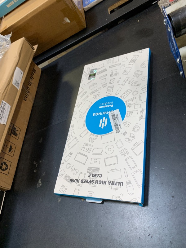 Photo 1 of 10K 8K HDMI 2.1 Cable 2-Pack 6.6FT, Highwings Certified 48Gbps Ultra High Speed Slim HDMI Cord,Support 4K@120Hz 8K@60Hz, HDCP 2.2&2.3, Dynamic HDR,eARC,DTS:X, Compatible with Roku TV/HDTV/PS5/Blu-ray