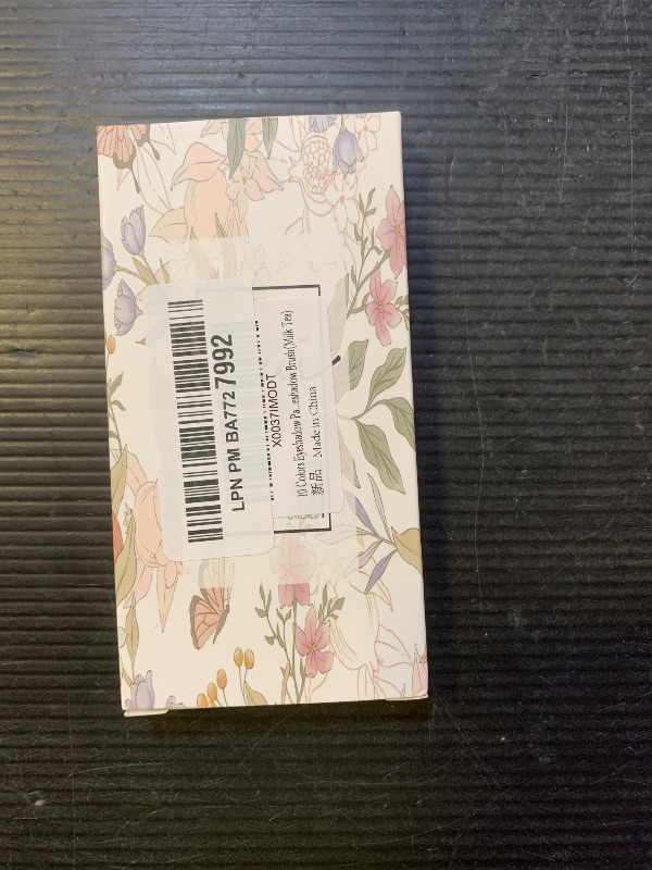 Photo 1 of 10 Colors Eyeshadow Palette Matte Naked Eye Shadow Makeup,High Pigmented, Naturing-Looking, Ultra-Blendable,Long Lasting High Pigment Nude Eyeshadow with 3 Eyeshadow Brush(Milk Tea)