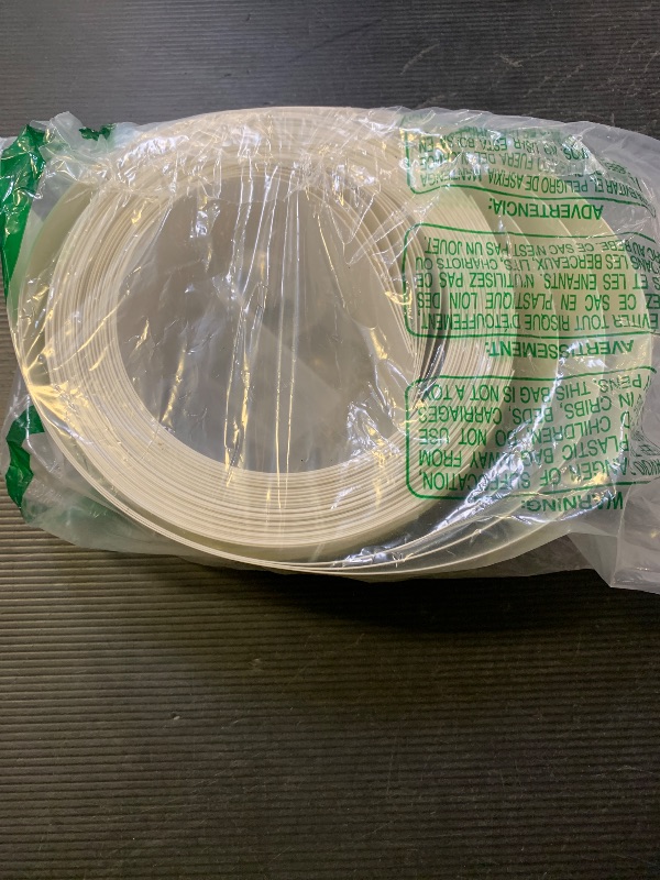 Photo 1 of 10 Pack White Vertical Blind Replacement Slats, Curved Smooth, 82.68" x 3.50", Easy Install, UV Resistant Vertical Window Blinds for Doors and Windows