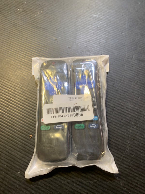 Photo 1 of (2 Pack) Replacement Remote Control for Roku TV - Compatible with TCL/Hisense/Onn/Philips Roku Smart TVs, No Pairing Needed (Not for Roku Stick/Box/Players)