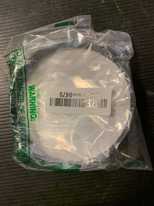 Photo 1 of 110-400 Black Plastic Lid - Continuous Thread (CT) - For Kitchentoolz Gallon & Half Gallon Jars - Pantry & Storage - Jar not Included