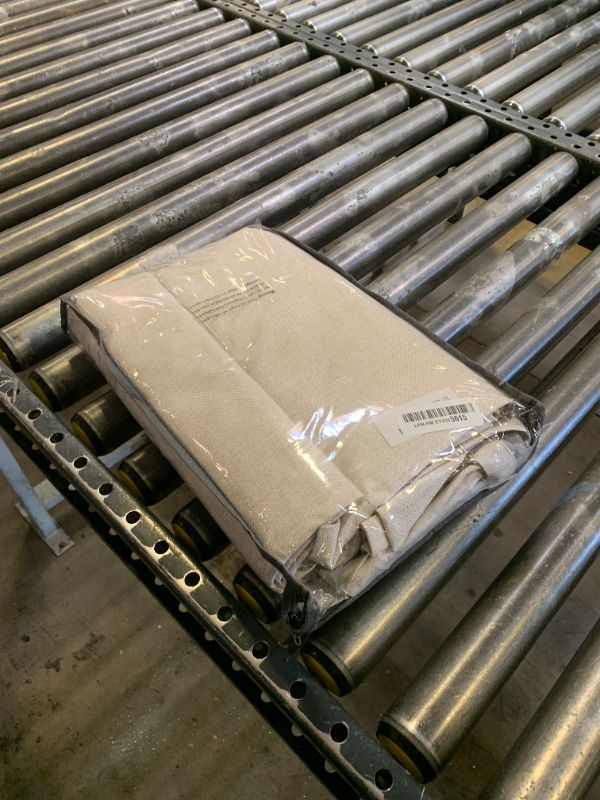 Photo 1 of 100% Blackout Shield Linen Blackout Curtains for Bedroom 84 Inches Long, Back Tab/Rod Pocket Living Room Drapes, Thermal Insulated Blackout Curtains 2 Panels Set, 50" W x 84" L, Cream