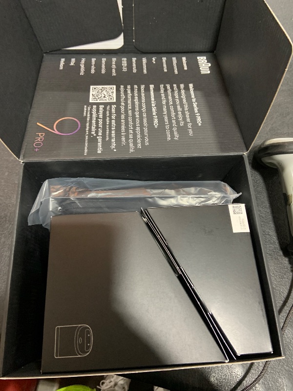 Photo 1 of Braun Series 9 PRO+ Electric Shaver, Wet & Dry Razor, Pro SensoAdapt, 6in1 SmartCare Center, 9697CC, Silver, Holiday Gifts for Men