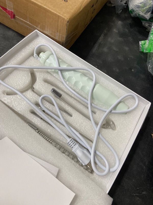 Photo 1 of NuDerma Professional Skin Therapy Wand - Portable Skin Therapy Machine with 6 Neon & Argon Wands – Boost Your Skin – Clear Firm & Tighten