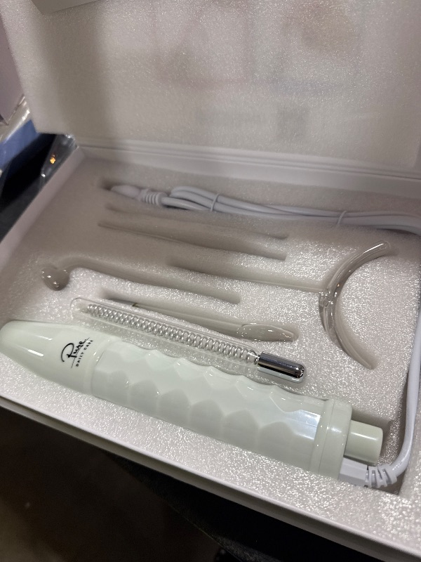 Photo 1 of NuDerma Professional Skin Therapy Wand - Portable Skin Therapy Machine with 6 Neon & Argon Wands – Boost Your Skin – Clear Firm & Tighten