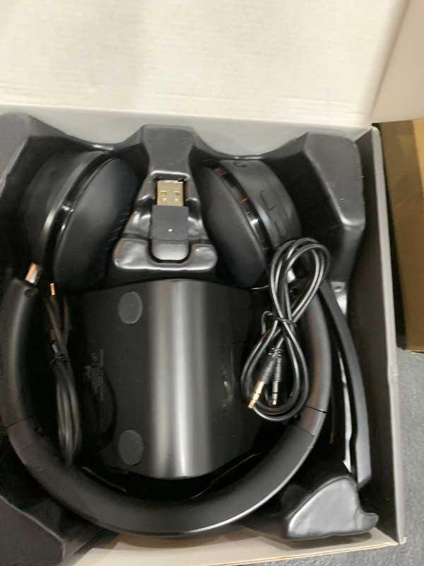 Photo 1 of (Upgraded Version) Wireless Headset, Bluetooth Headset with Noise Cancelling Microphone, Best Headphones with Mic Mute & USB Dongle for PC/Computer/Laptop/Cell Phones/Remote Work/Call Center