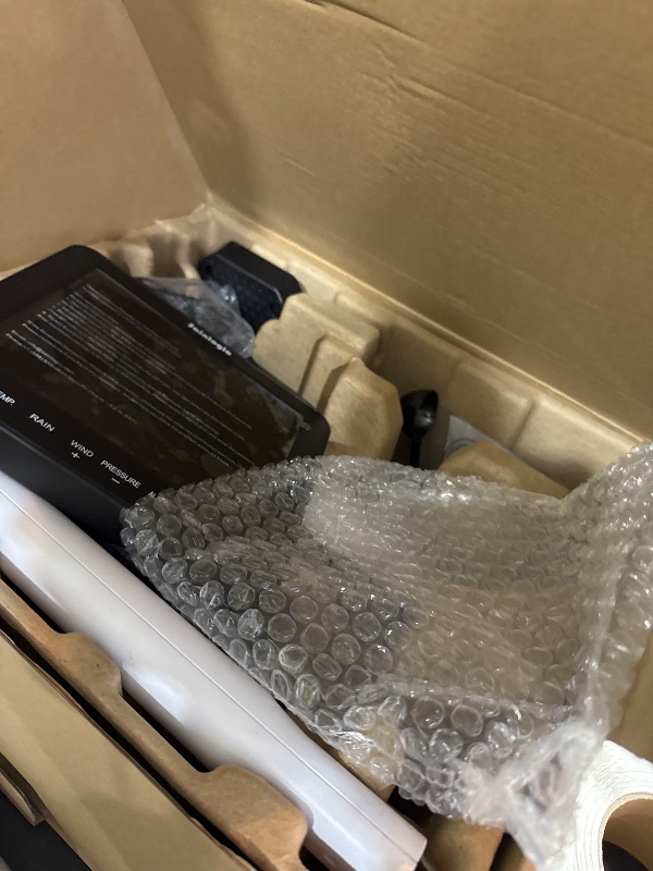 Photo 1 of Sainlogic Smart WiFi Weather Stations Wireless Indoor Outdoor SA8 Plus,24/7 AI Weather Forecast by Weatherseed®, Home Weather Station with APP/Email Alert, Rain Gauge, 2-Year Data Storage?Only 2.4G?