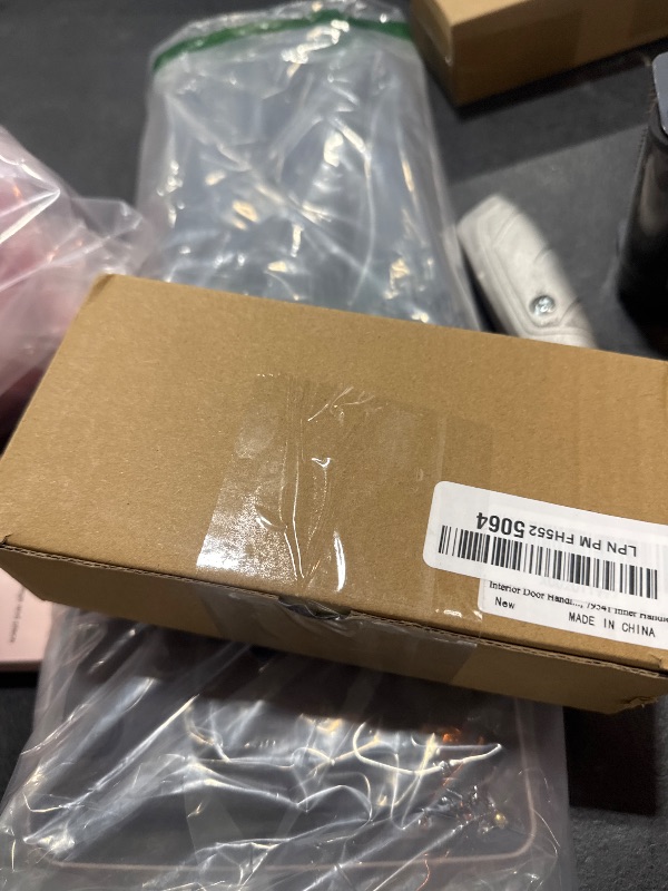 Photo 1 of Gledewen Interior Door Handles (Pair), Compatible with Jeep Wrangler 1987-1996 YJ, 1997-2006 TJ, Inside Front Left Driver & Right Passenger Side | Replaces# 79540, 79541 Inner Handle Set