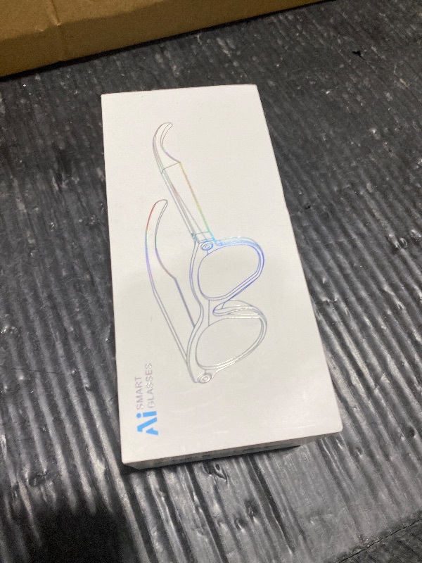 Photo 1 of AI Smart Glasses with HD 800W Camera & 1080P Video Recording - AI Assistant (ChatGPT) for Translation, Voice & Music Control - Bluetooth 5.3 & WiFi - Comes with Anti-Blue Light & Polarizing Lenses