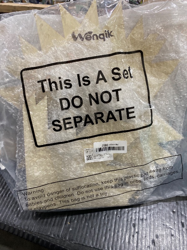 Photo 1 of Wenqik 3 Pcs Aztec Wall Decor Wooden Western Wall Art Southwestern Native Frame Hanging Boho Modern Abstract Art Prints American Boho Bathroom Bedroom Living Room Rustic Home Decoration(Brown)