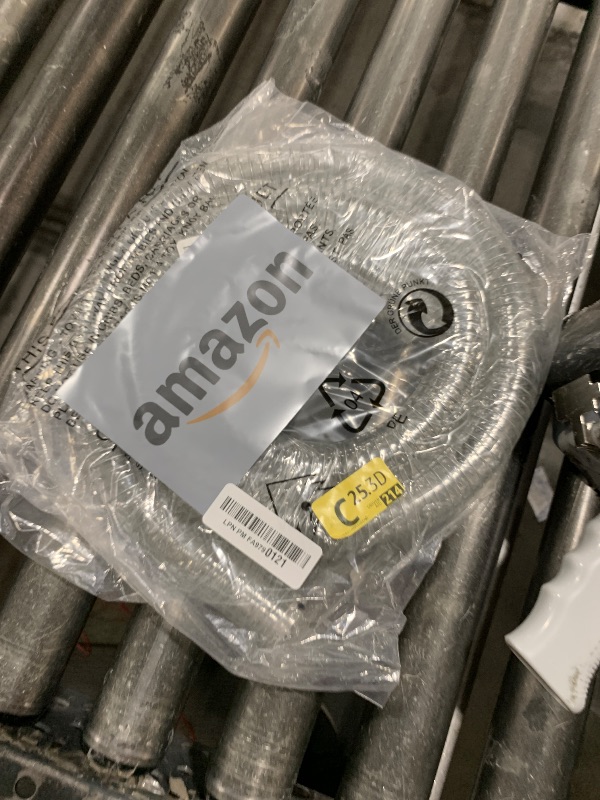 Photo 1 of 1"id-5ft PVC Reinforced Tubing Steel Wire Suction Flexible Hose Vinyl Tubing Heavy Duty PVC Vacuum Hose Drain Fuel Oil Gas Water for Marine Bilge Pump Pond Spa