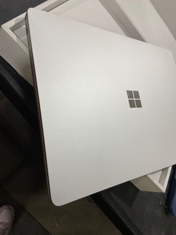 Photo 1 of Microsoft Surface Laptop (2024), Windows 11 Copilot+ PC, 15" Touchscreen Display, Snapdragon X Elite (12 core), 16GB RAM, 256GB SSD Storage, Platinum