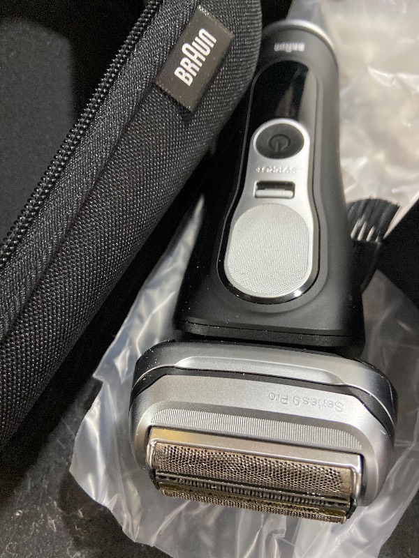 Photo 1 of Braun Series 9 PRO+ Electric Shaver, Pro SensoAdapt, 6in1 SmartCare Center, Wet & Dry Razor, 9660CCPS, Black