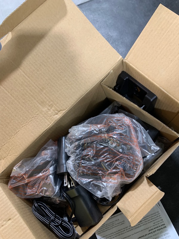 Photo 1 of VTech IS8128-41 Super Long Range 4-Handset DECT 6.0 Cordless Phone for Home with Answering Machine, 2300 ft Range, Call Blocking, Bluetooth Connect to Cell, Intercom