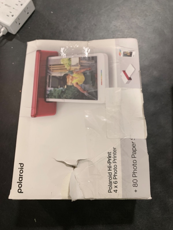 Photo 1 of **INCOMPLETE** Polaroid Hi-Print Bluetooth 4x6 Photo Printer (6552)