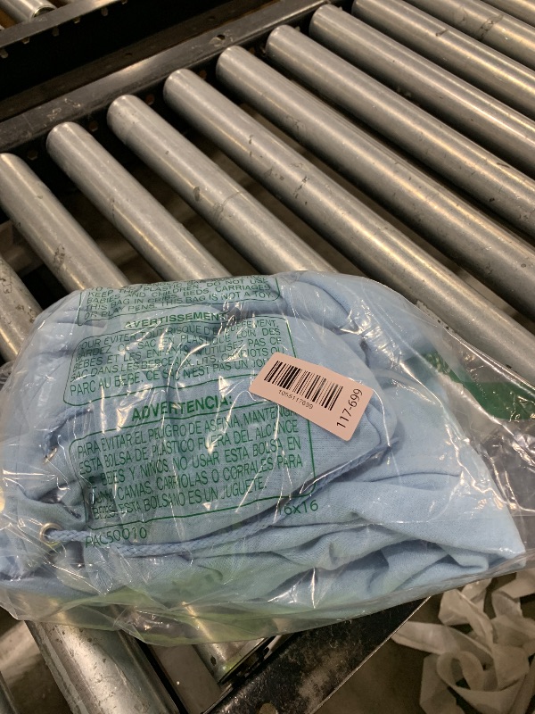 Photo 1 of *USED** Hanes Men's Pullover EcoSmart Hooded Sweatshirt, Light Blue, X-Large