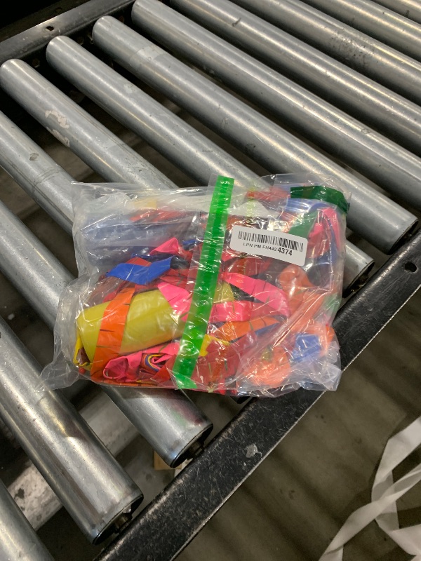 Photo 1 of 100pcs Rocket Balloons with Two Air Pump Colorful Giant Rocket Balloons for Parties