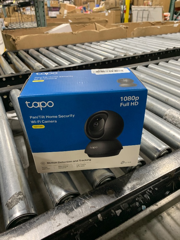 Photo 1 of 
Tapo 2K Indoor Pan/Tilt Wired Security Camera - Works as a Baby Monitor & Pet Camera, Motion Detection, 2-Way Audio, Siren, Night Vision, Subscription-Free Local Storage or Optional Cloud, Black, C211
