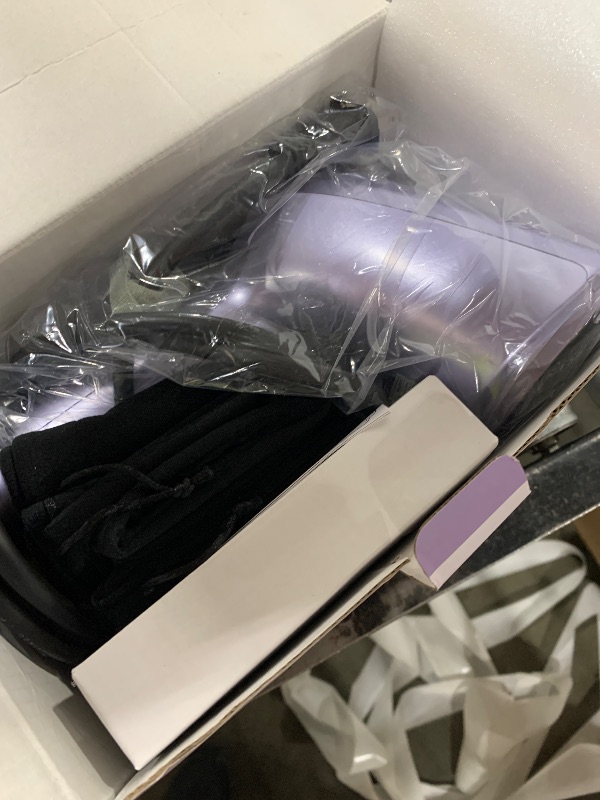 Photo 1 of Mxnsewr Vacuum Steamer for Clothes, Handheld Travel Garment Steamer with 3500Pa Suction and 400ml Big Capacity, 2-in-1 Steamer ? Iron with Large Ceramic Heat Panel, 110v-120v