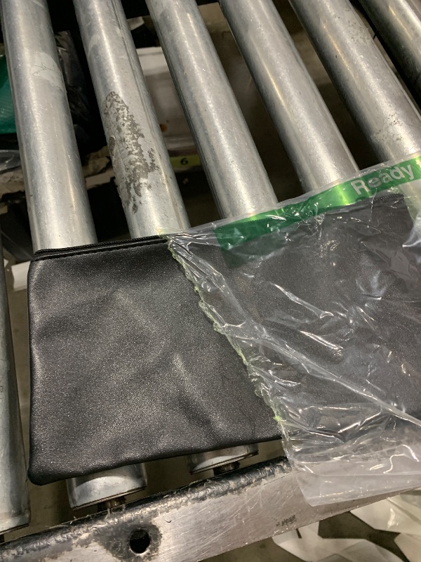 Photo 1 of Estee Lauder Faux Leather BLACK Cosmetic Makeup Hand Bag Clutch Pouch