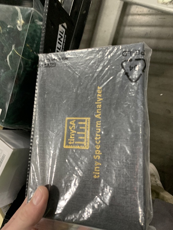 Photo 1 of Portable Tinysa Spectrum Analyzer, AURSINC V0.3.1 Handheld Frequency Analyzer, Signal Generator 100kHz to 960MHz MF/HF/VHF UHF Input ESD Protected Function with 2.8 inch Touchscreen