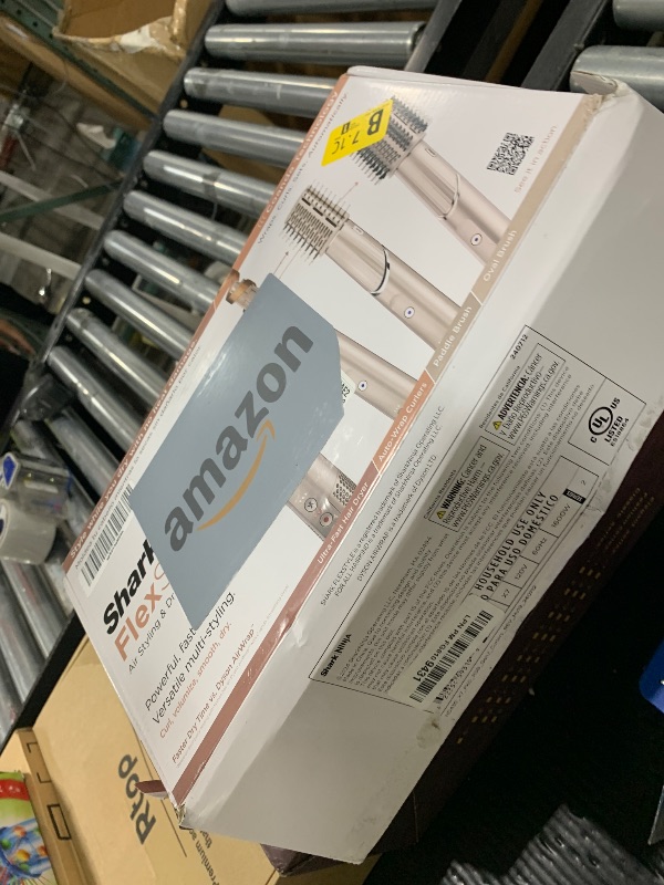 Photo 1 of Shark HD430 FlexStyle Air Styling & Drying System, Powerful Hair Dryer Brush & Multi-Styler with Auto-Wrap Curlers, Paddle Brush, Oval Brush, Concentrator Attachment, Stone