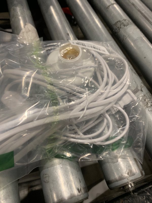 Photo 1 of ? 15ft Light Bulb Socket with Cord,light socket,E26/ E27 Lamp Base Desktop 15ft Light Socket with Cord Light Bulb light bulb socket, Cord On/Off Switch Hanging,light bulb socket,Light Socket with Cord