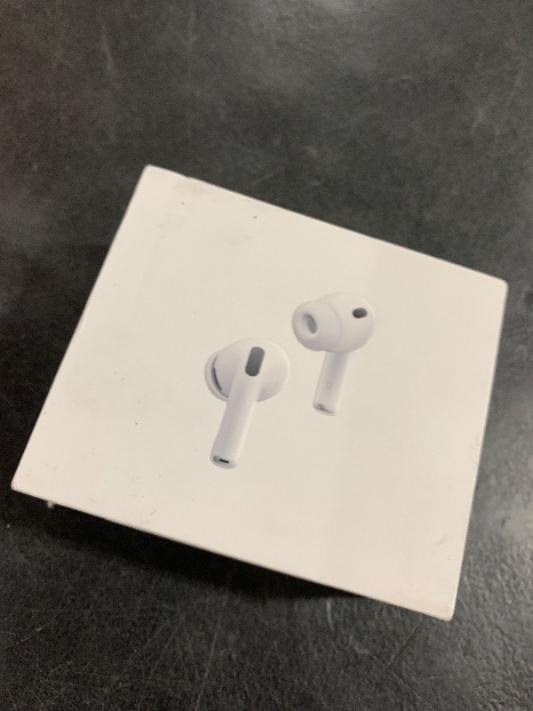 Photo 1 of Apple AirPods Pro 3 Wireless Earbuds, Active Noise Cancellation, Live Translation, Heart Rate Sensing, Hearing Aid Feature, Bluetooth Headphones, Spatial Audio, High-Fidelity Sound, USB-C Charging