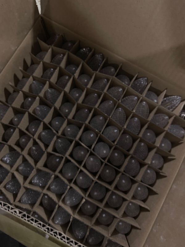 Photo 1 of 100 Pack C9 LED Replacement Christmas Light Bulb, C9 Shatterproof LED Bulb for Christmas String Light, E17 Intermediate Base, Commercial Grade Dimmable Bulbs, Pure White