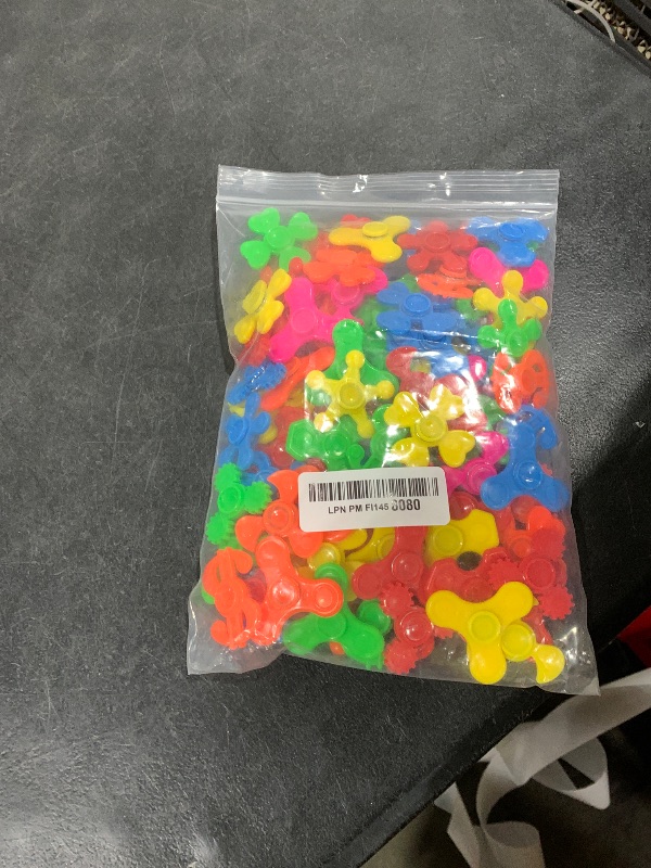 Photo 1 of 100 Pack Mini Fidget Spinner Toys,Stress Relief Sensory Toys,Birthday Party Favors Gifts for Kids Teens Adults,Christmas Stocking Goodie Bag Stuffers,Treasure Box Toys for Classroom Prizes Supplies