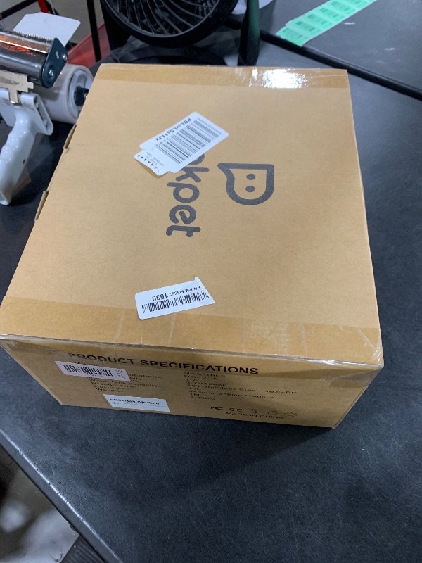 Photo 1 of 10L/2.64GAL Wireless Water Fountain for Cats Large Dogs for Multi-Pet Homes - Stainless Steel 4000mAh Battery Operated Automatic Pet Water Dispenser with Sensor, Quiet Flowing Bowl - Black