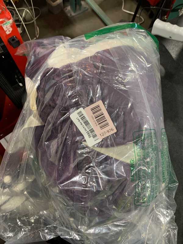 Photo 1 of PAVILIA Sherpa Fleece Throw Blanket for Couch, Purple, Plush Soft Fuzzy Sofa Blanket, Cozy Reversible Winter Throw for Women Men, 50x60 Inches