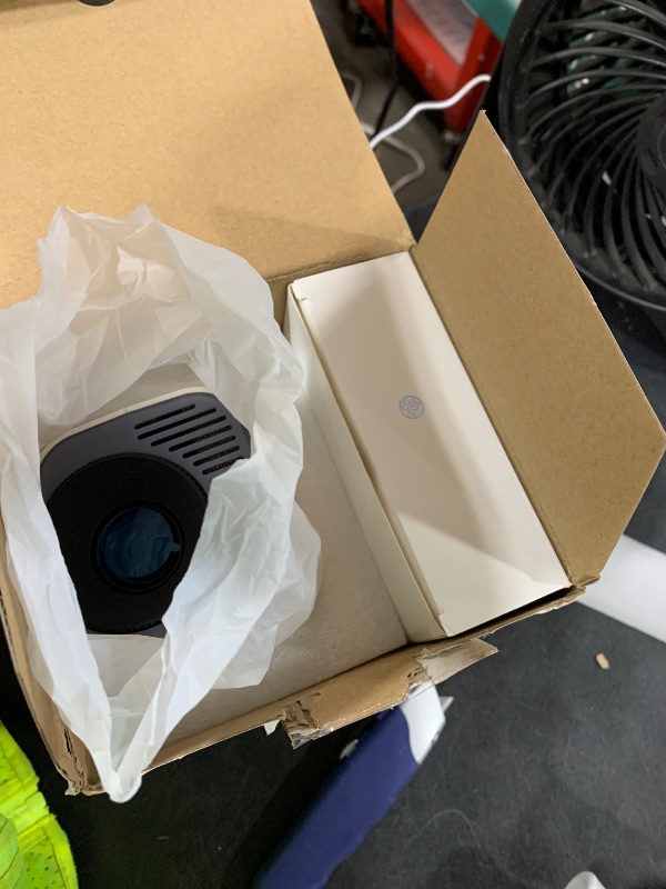 Photo 1 of [Projector 2026 Upgraded] Mini Projector Support 4K 1080P Auto Keystone 270°Rotatable with WiFi 6 and Bluetooth 5.2 Projector Portable Compatibile with HDMI/TV Stick/Memory Stick/Laptop,White