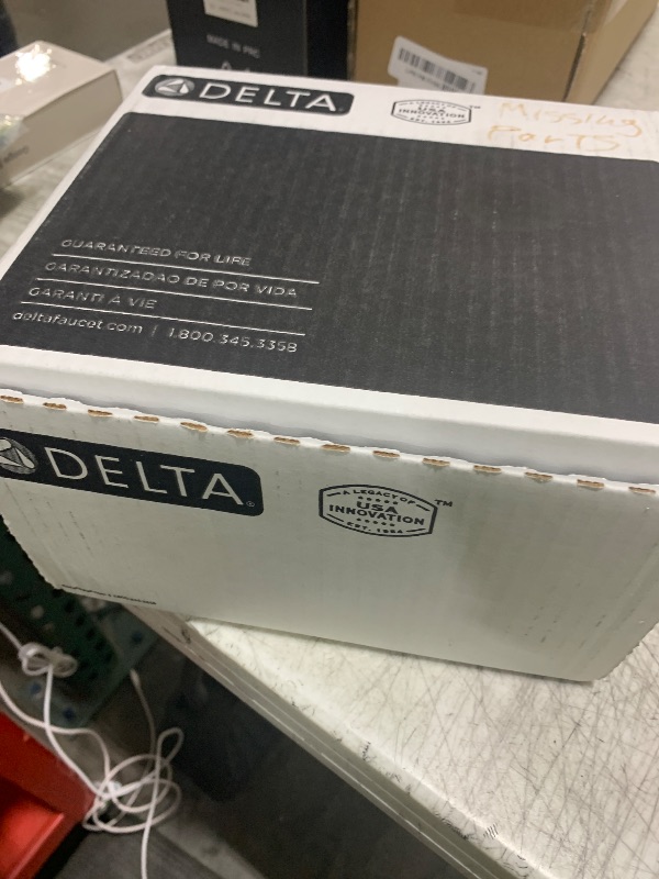 Photo 1 of Delta Faucet Velum 14 Series Single-Function Gold Tub and Shower Faucet Set, Valve Trim Kit, Shower Handle, Delta Shower Trim Kit, Shower Set, Champagne Bronze T14437-CZ (Valve Not Included)