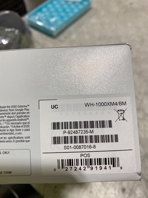 Photo 1 of ********READ CLERK NOTES BEFORE BUYING*********Sony WH-1000XM4 Wireless Premium Noise Canceling Overhead Headphones with Mic for Phone-Call and Alexa Voice Control, Black WH1000XM4