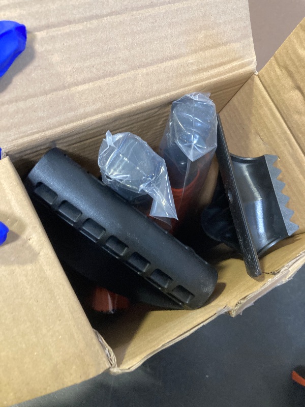 Photo 1 of 4-In-1 Snow Brush and Ice Scrapers for Car Windshield 55'' Extendable Snow Shovel Snow Broom Kit with Squeegee, Foam Grip 180°Pivoting Thicken Brush Head Portable Snow Scraper for Car, Trucks, SUV