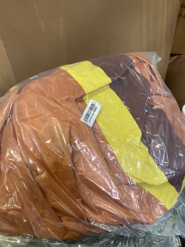 Photo 1 of 6.5FT Christmas Inflatable Outdoor Decoration, Christmas Blow Up Yard Decorations, Green Monster with Sleigh Dog and 7 LED Lights, Light Up Yard Lawn Inflatable Decor