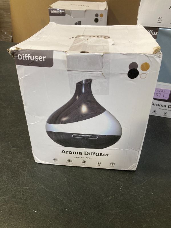 Photo 1 of HJTHJT 500ML Essential Oil Diffuser: Aroma Diffuser with Remote Control for Hotel Spa Yoga Room - Humidifiers for Bedroom with 14 Colors LED Night Light for Kids/Women Home Relaxation