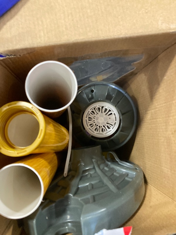 Photo 1 of Tiki Torch Bubbler - Valentine's Bubble Machine with Lights and Music, Bubble Blower and Wand, Rechargeable Outdoor Toy for Kids Teens Birthday Party, 4 Feet Tall, Includes 4oz Bubble Solution