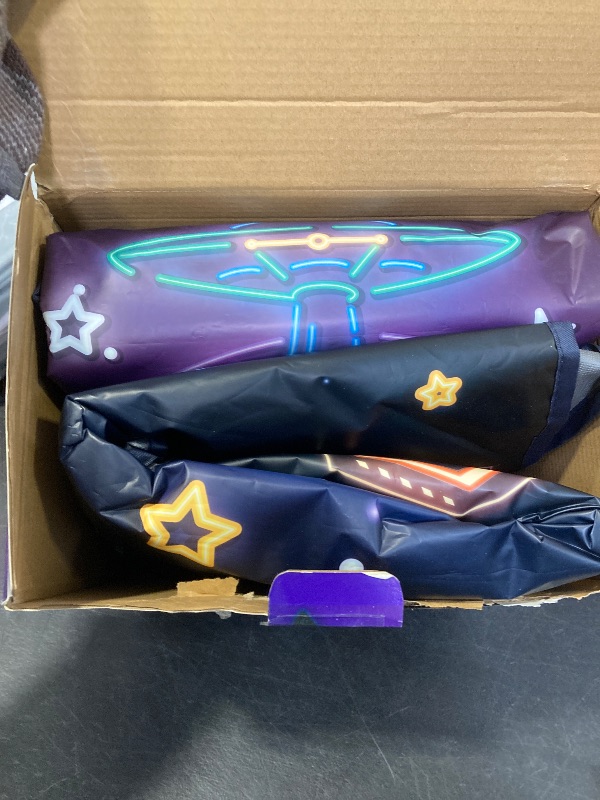 Photo 1 of 2-Player Electronic LED Light Dance Mat, Music Dance Toy with 5 Modes, Develops Hand-Eye Coordination, Challenge Game for Single or Double Players, Christmas Dance Mat Toy for Boys & Girls Ages 3-12