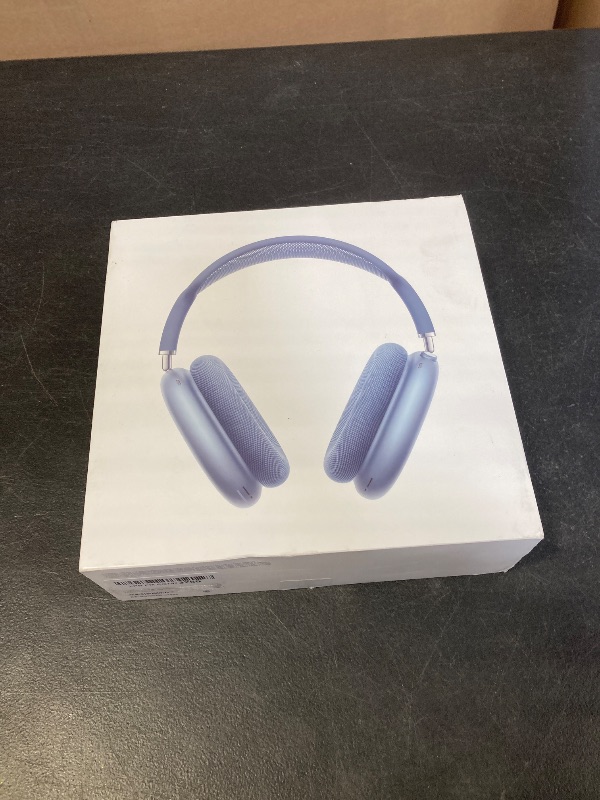 Photo 1 of Apple AirPods Max Wireless Over-Ear Headphones, Pro-Level Active Noise Cancellation, Transparency Mode, Personalized Spatial Audio, USB-C Charging, Bluetooth Headphones for iPhone - Blue